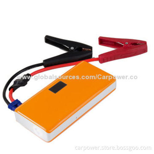 1,400mAh Jump Starters, Jump Start 12V Vehicle, LCD Display, Fit for Mobile, Laptop, Digital Device